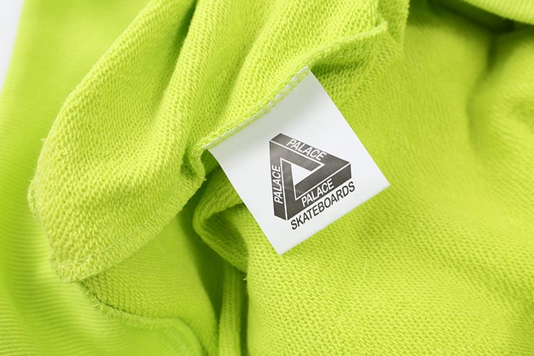 Худи Palace Embroidered Brand "Light green" фото № 4
