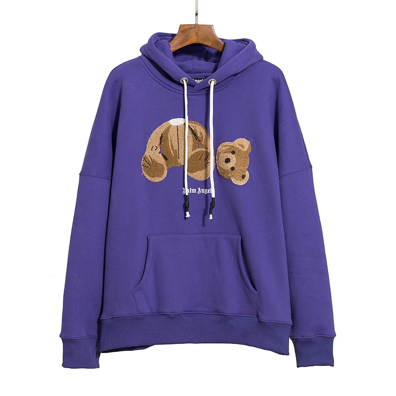 Худи Palm Angels Big Bear "Blue" фото № 2