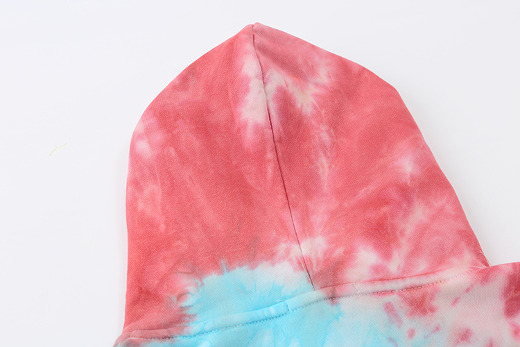 Худи Palm Angels Letter Printing Tie-Dye "Red/Yellow" фото № 3