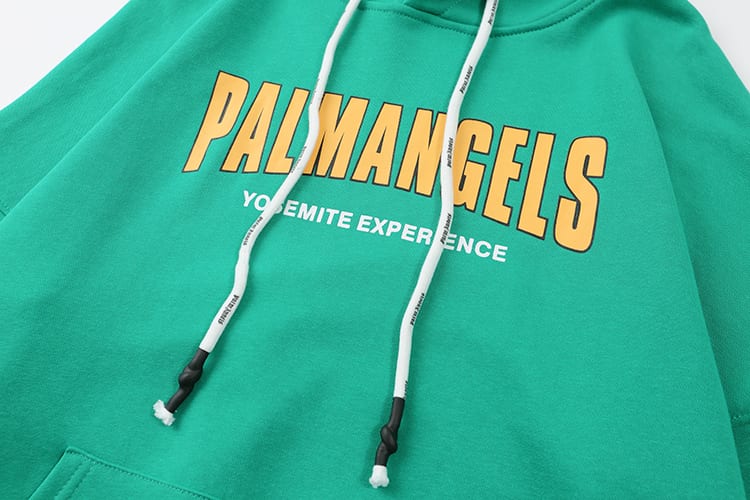 Худи Palm Angels Yosemite Experience "Green" фото № 5