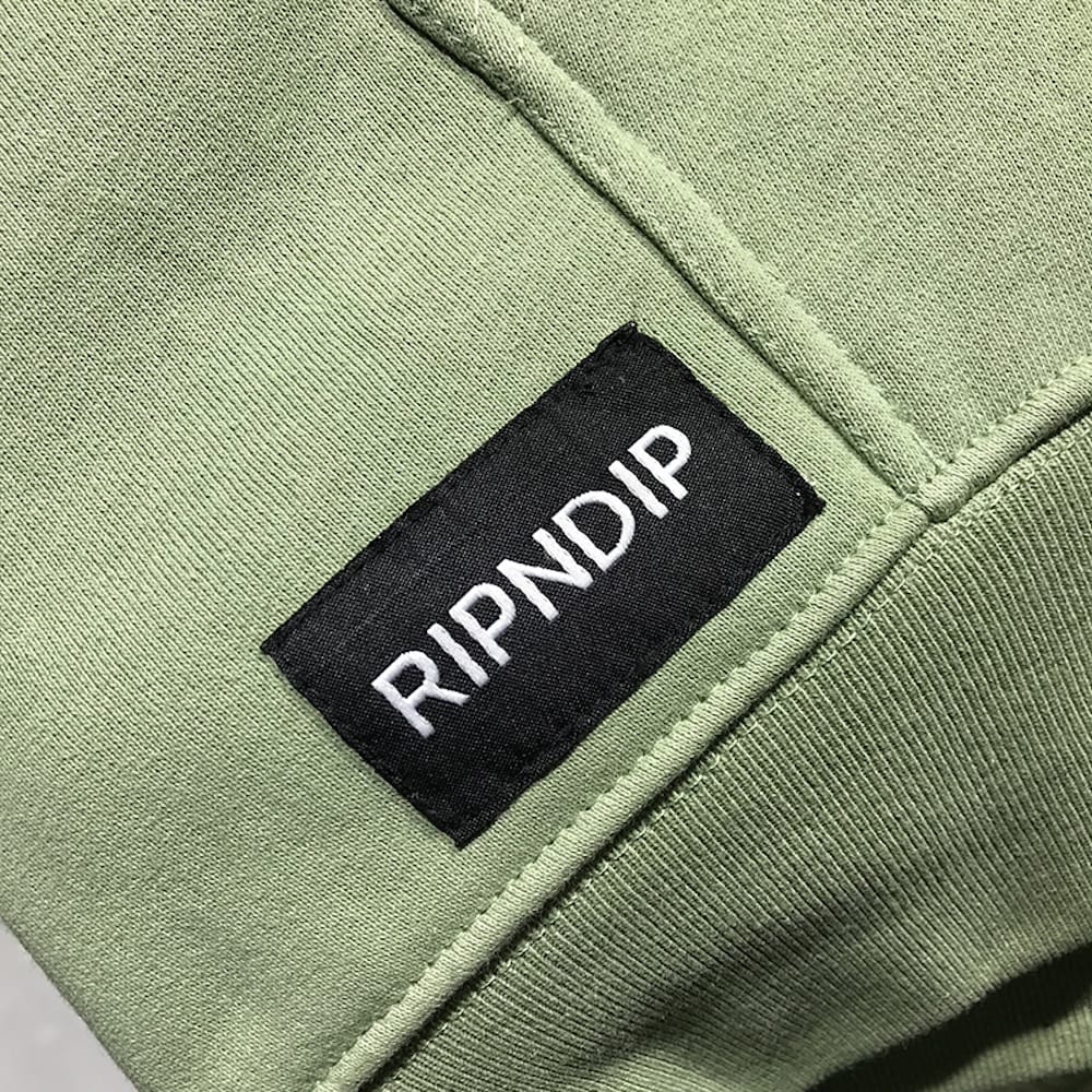 Худи RipnDip White Cats "Green" фото № 5