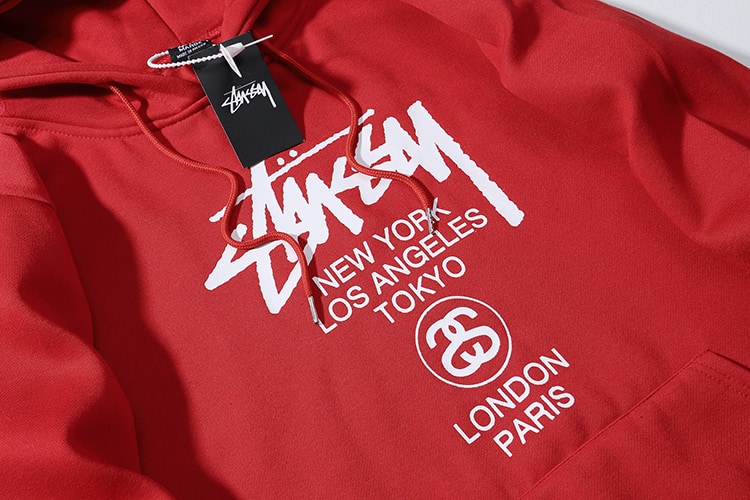 Худи Stussy Country "Red" фото № 3
