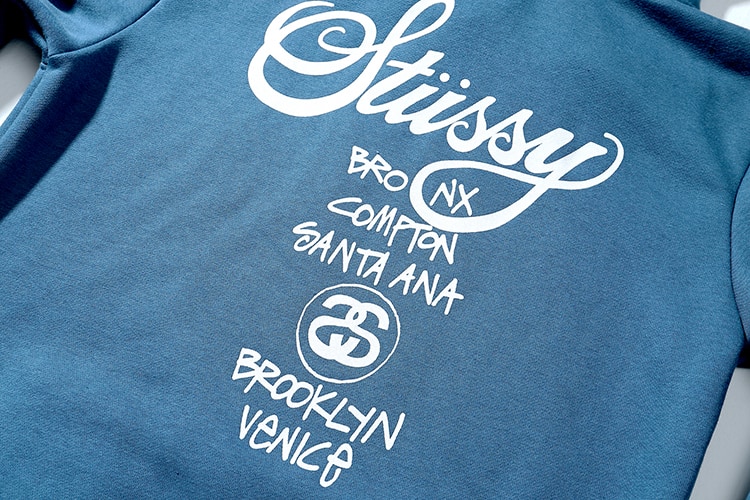 Худи Stussy Country "Navy Blue" фото № 8
