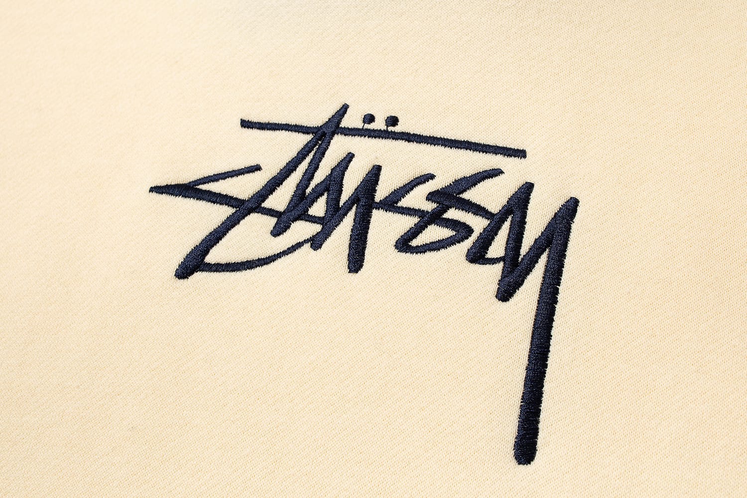 Худи Stussy Big Black Brand "Beige" фото № 4
