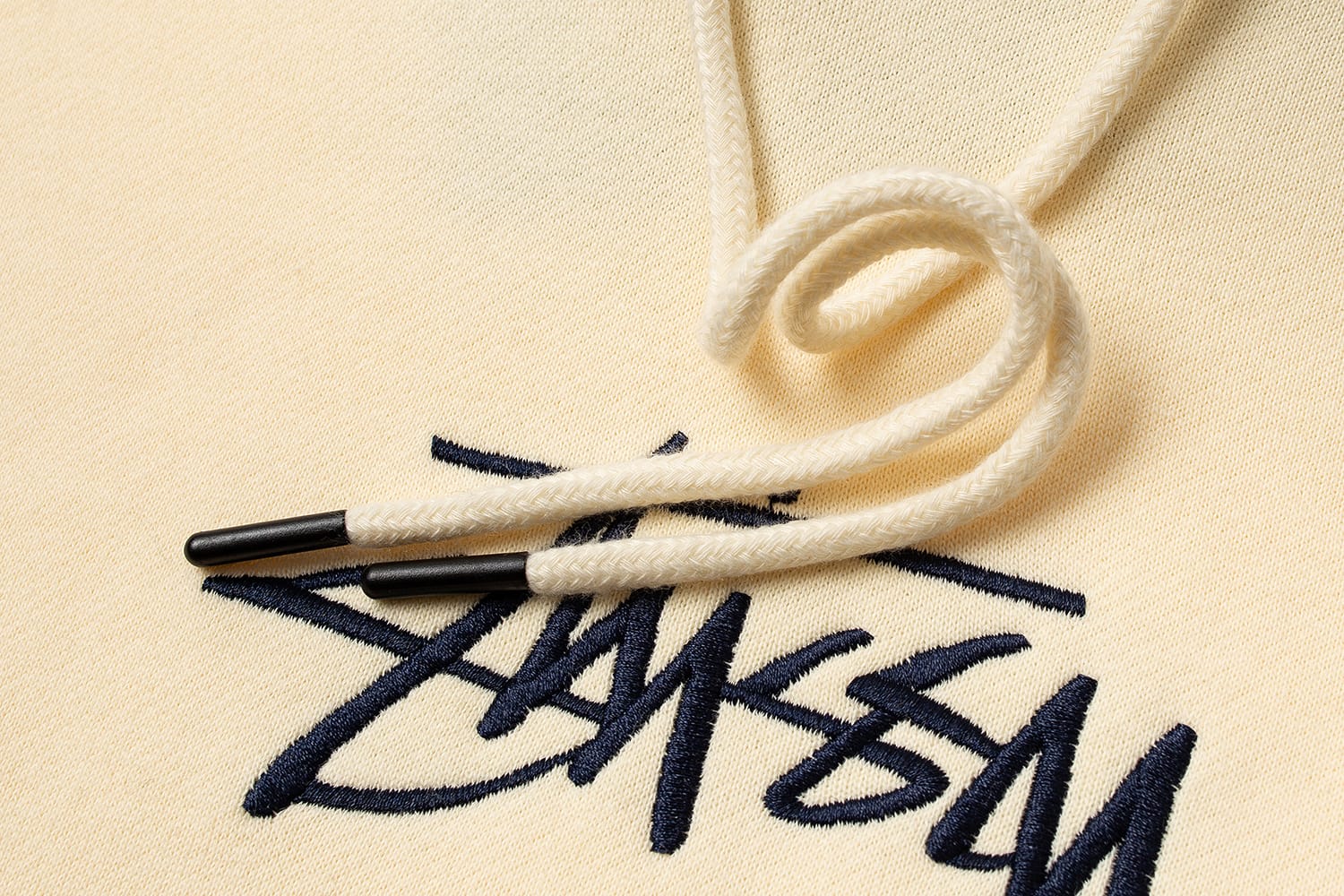 Худи Stussy Big Black Brand "Beige" фото № 5