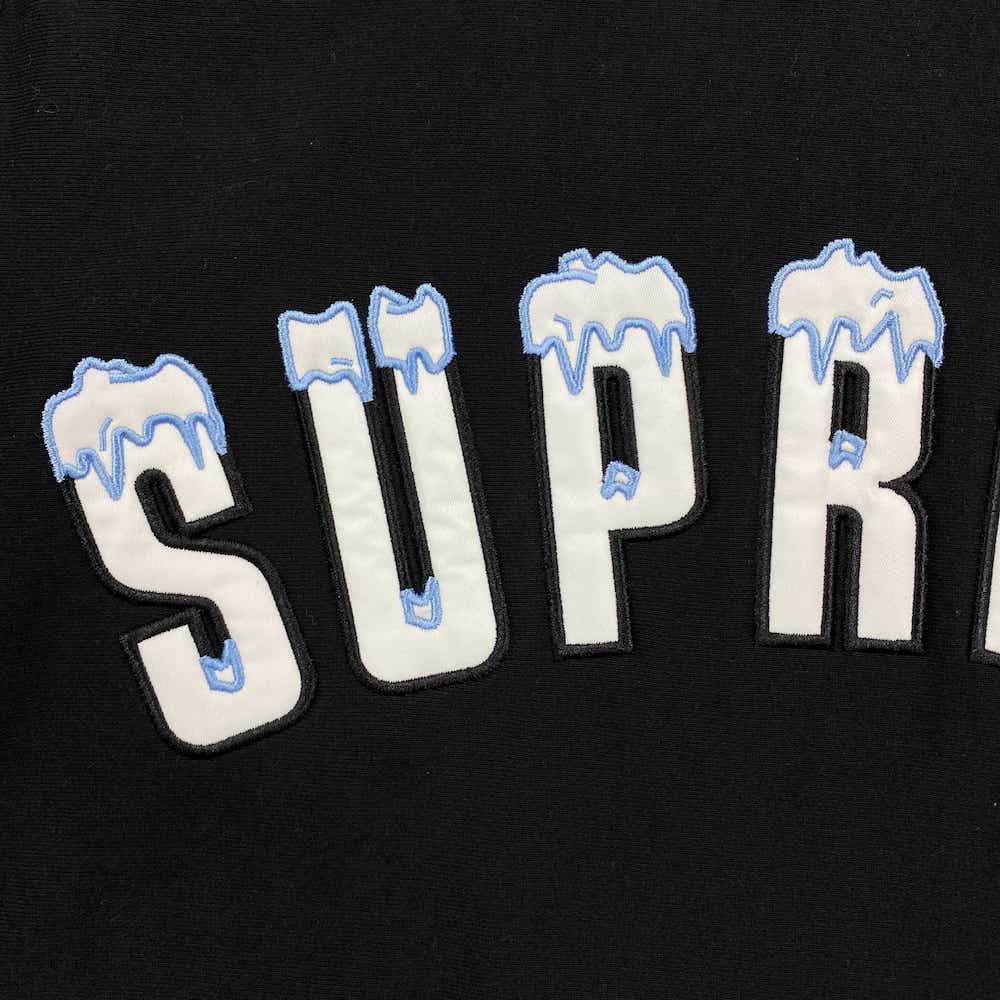 Худи Supreme Brand With Snow "Black" фото № 5