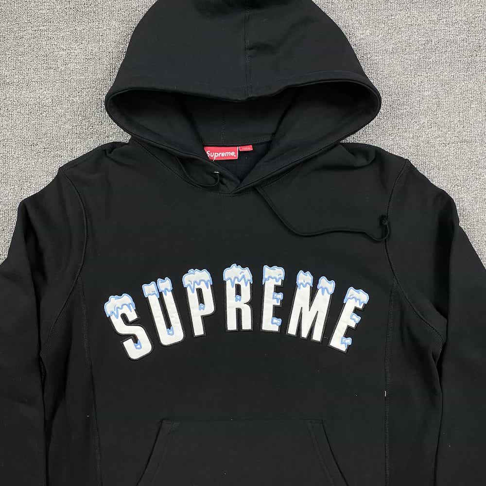 Худи Supreme Brand With Snow "Black" фото № 6