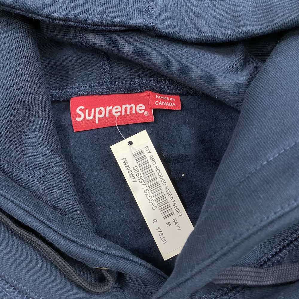 Худи Supreme Brand With Snow "Blue" фото № 6