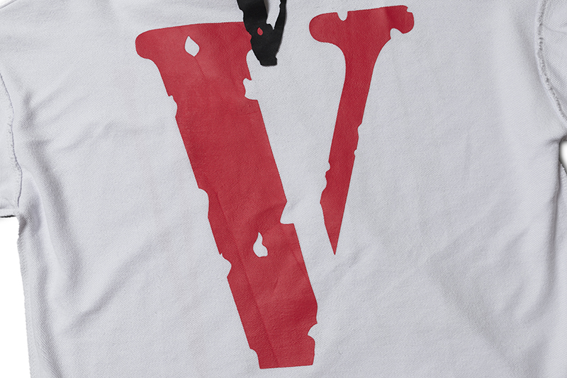 Худи VLONE Big Logo "White" фото № 4