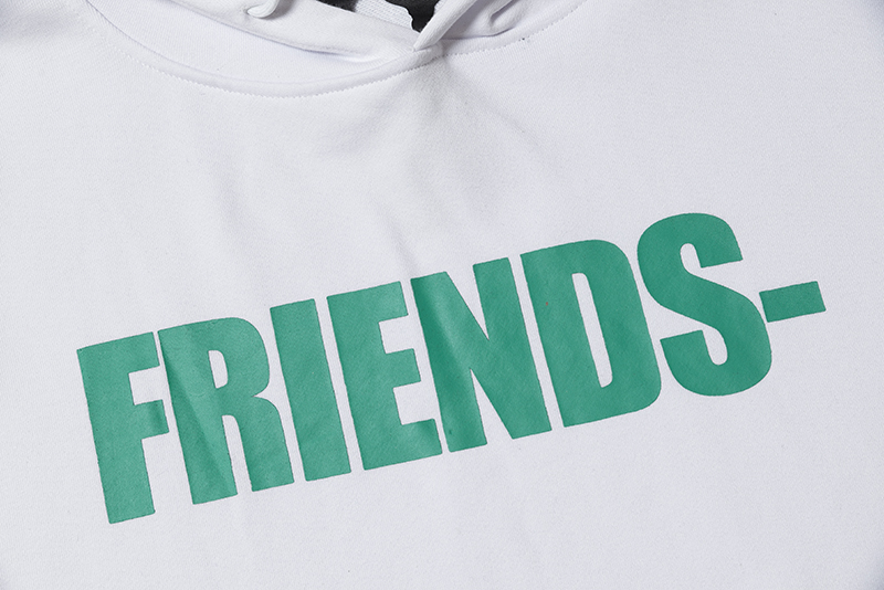 Худи VLONE Friends BIG V "White" фото № 2