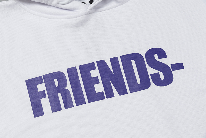 Худи VLONE Friends BIG V "Black" фото № 3