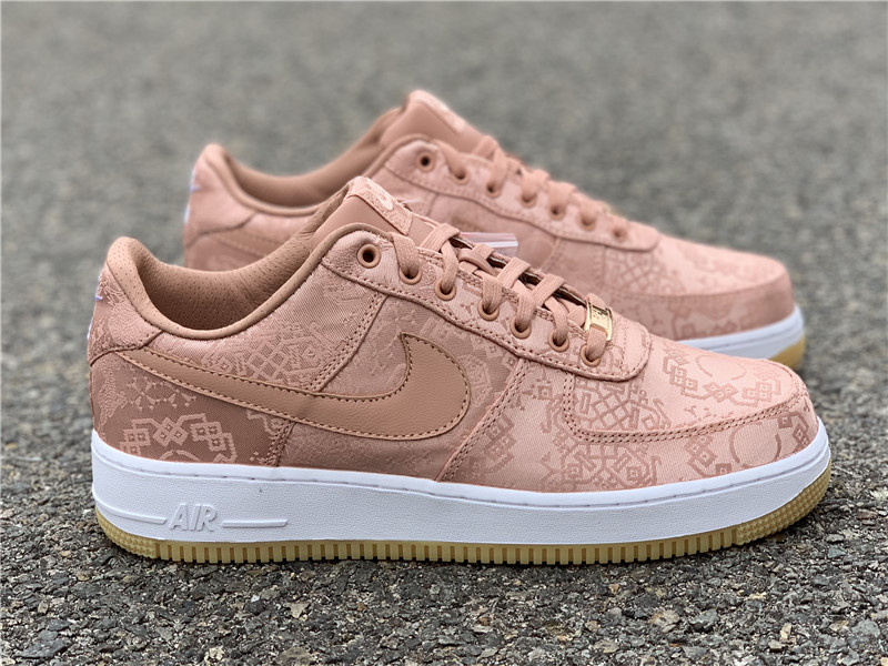 CLOT x Nike Air Force 1 "Brown" фото № 4