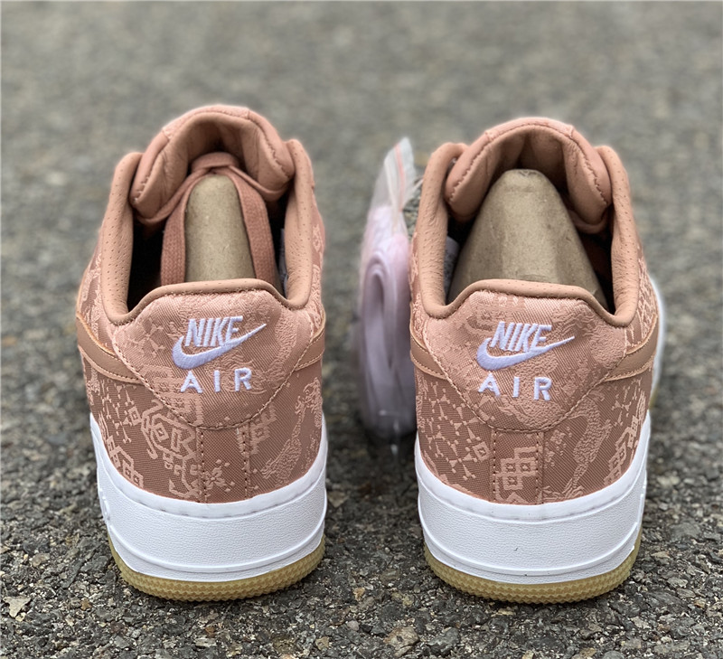 CLOT x Nike Air Force 1 "Brown" фото № 6