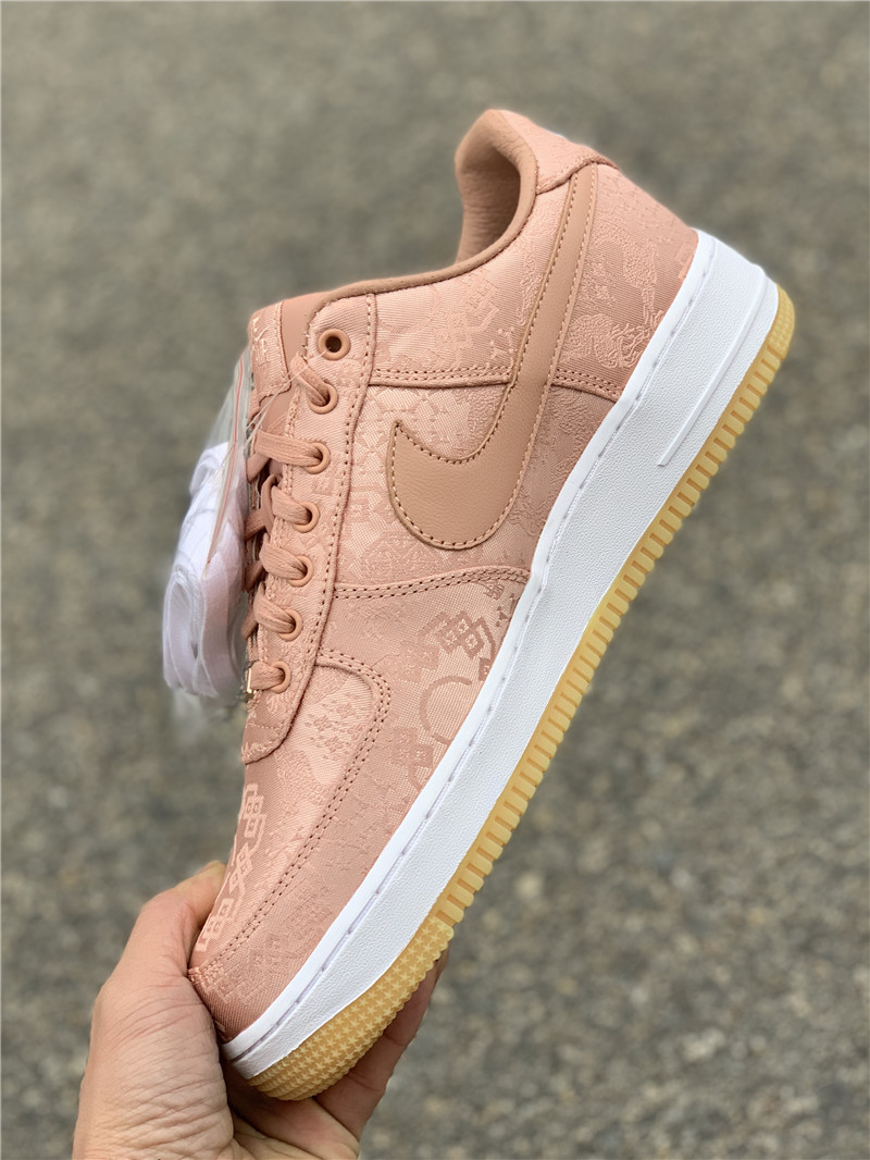 CLOT x Nike Air Force 1 "Brown" фото № 8
