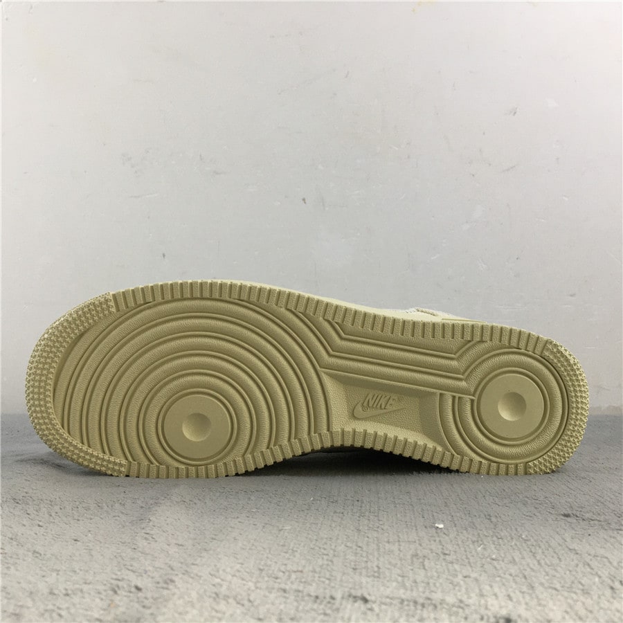 Stussy x Nike Air Force 1 Low "Fossil" фото № 8