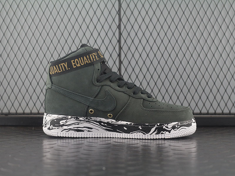 Nike Air Force 1 Hi Bhm Qs "Black History Month" фото № 2