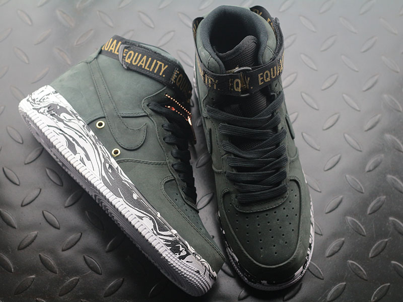 Nike Air Force 1 Hi Bhm Qs "Black History Month" фото № 5
