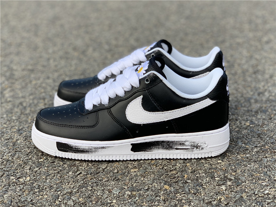 PEACEMINUSONE x Nike Air Force 1 Low "Black" фото № 2
