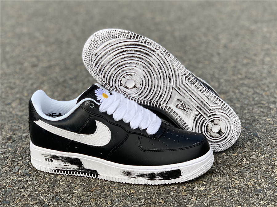 PEACEMINUSONE x Nike Air Force 1 Low "Black" фото № 5