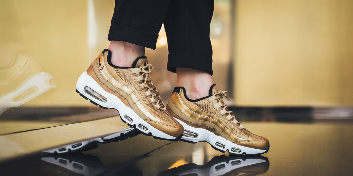 Nike Air Max 95 PRM "Metallic Gold" фото № 6