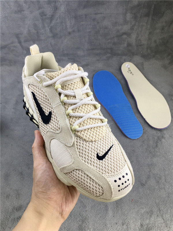 Stussy x Nike Air Zoom Spiridon Caged 2 "Beige" фото № 4