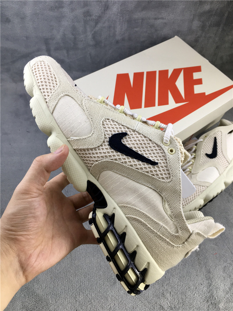 Stussy x Nike Air Zoom Spiridon Caged 2 "Beige" фото № 9