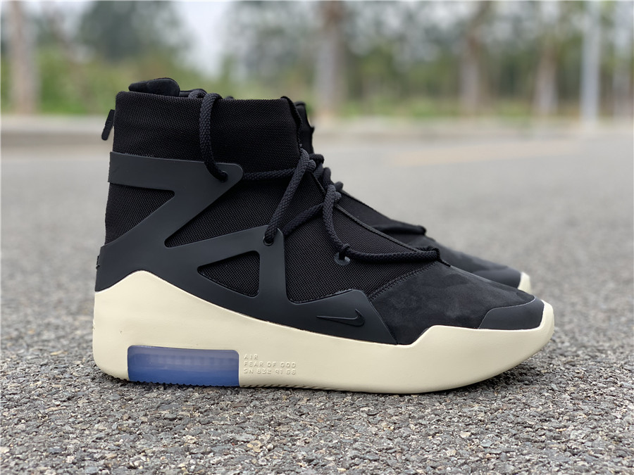 Nike Air Fear Of God 1 "Black" фото № 4