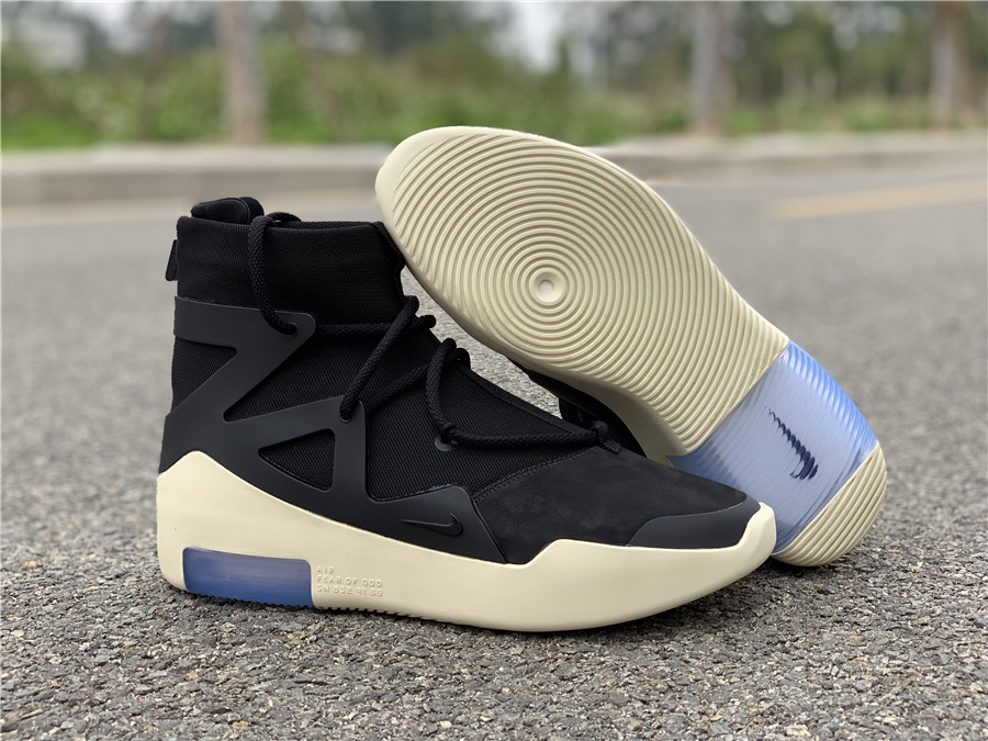 Nike Air Fear Of God 1 "Black" фото № 5