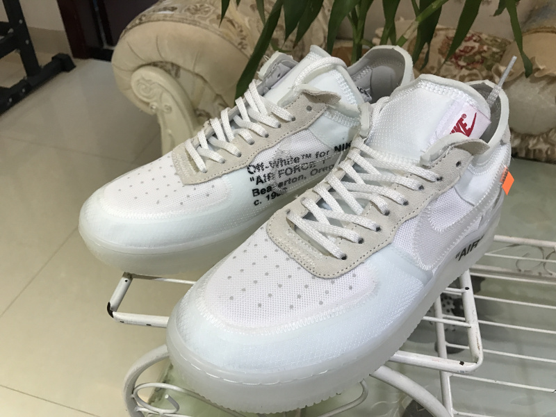 Off White x Nike Air Force 1 "Uptown" фото № 3