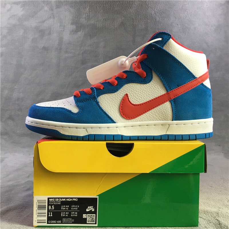 Nike SB Dunk High "Doraemon" фото № 2
