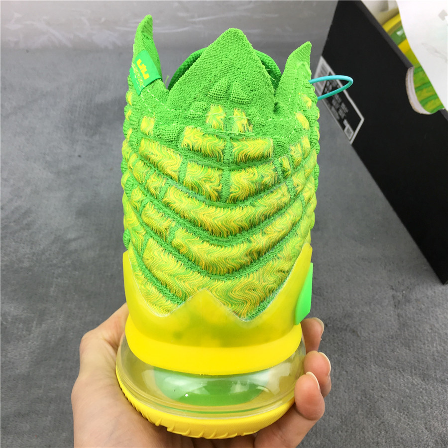 Nike Lebron 17 More Uptempo "Light green" фото № 5