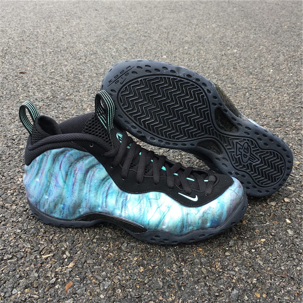 Nike air foamposite one "Abalone" фото № 5