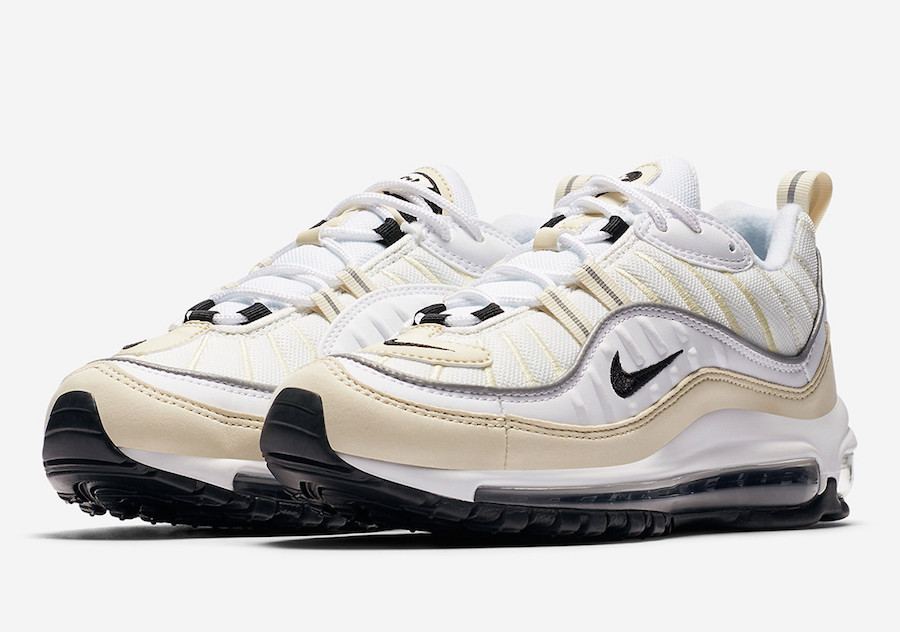 Nike Air Max 98 "Fossil White" фото № 3
