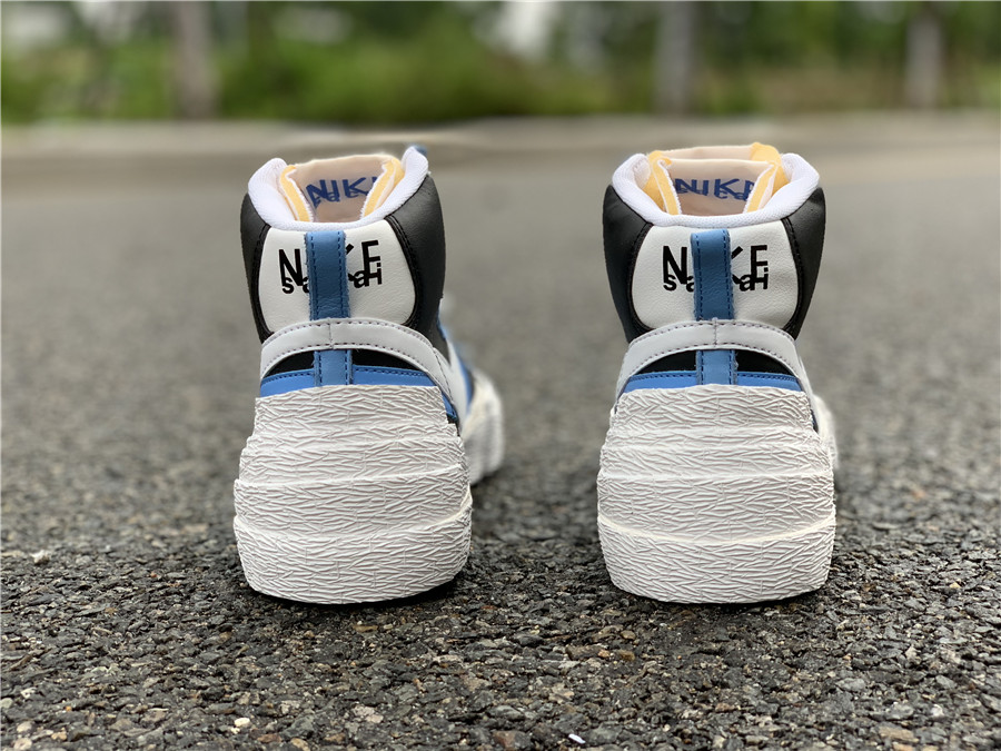 Sacai x Nike Blazer Mid "Dark Blue" фото № 6