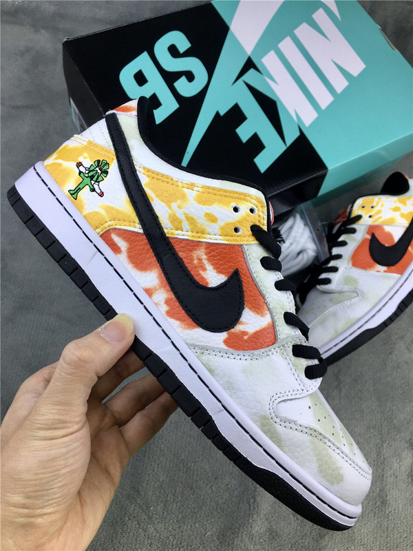 Nike SB Dunk Low Pro "Raygun White" фото № 9