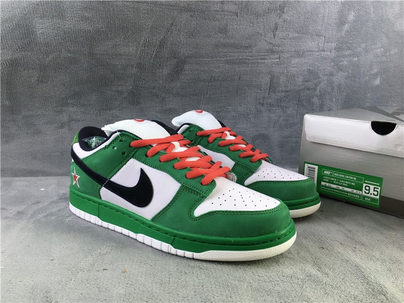 Nike Dunk SB Low "Heineken" фото № 4