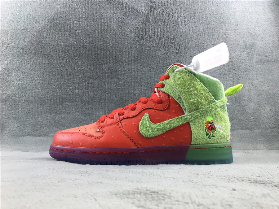Nike Dunk High "Strawberry cough" фото № 3