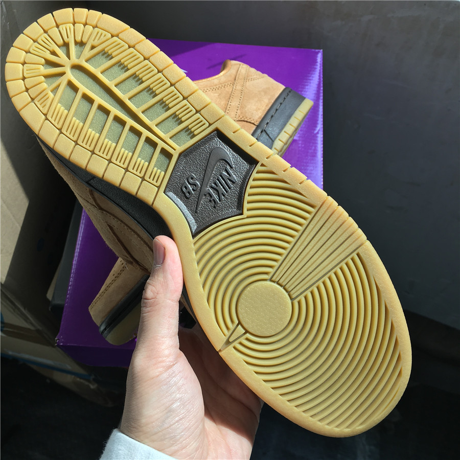 Nike Dunk Low Pro "Wheat Mocha" фото № 4