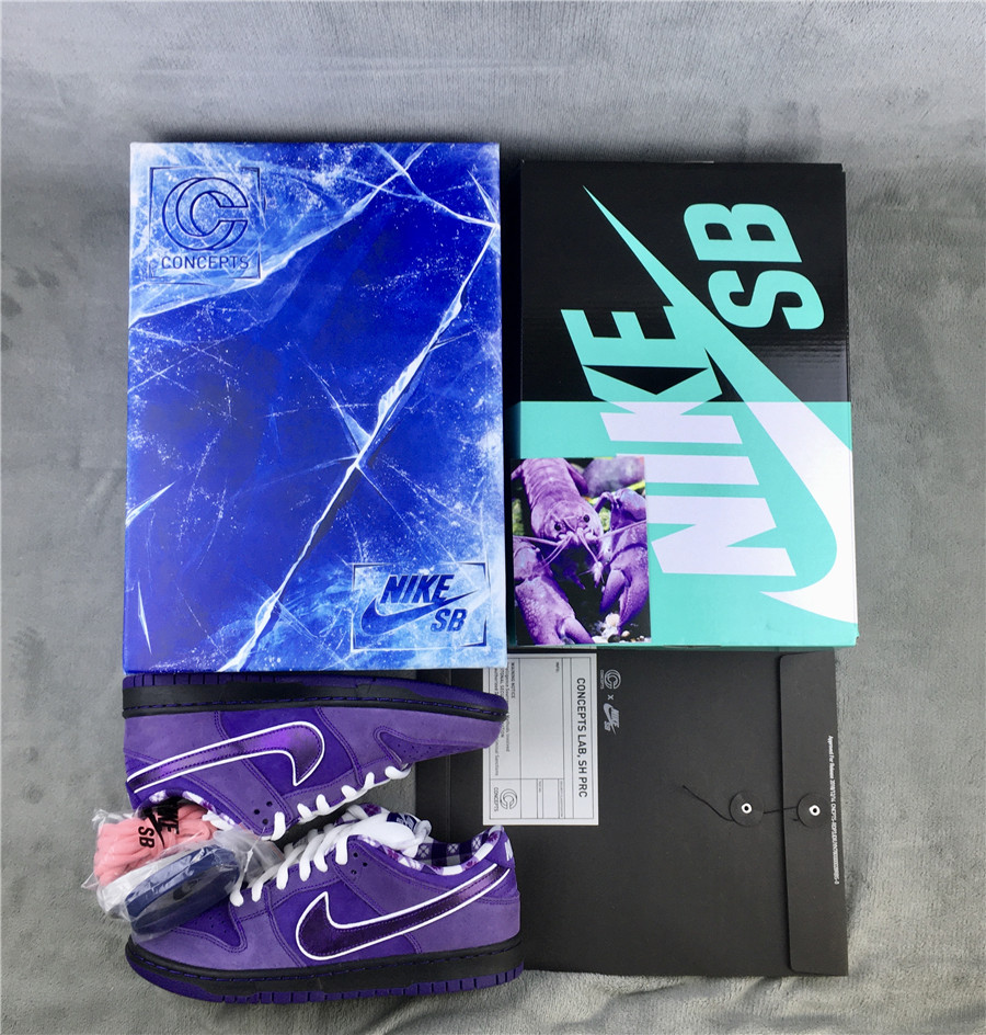 Nike Dunk Low "Purple Lobster" фото № 5