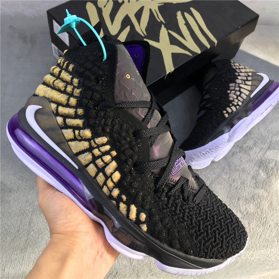 Nike LeBron 17 EP "Eggplant" фото № 2