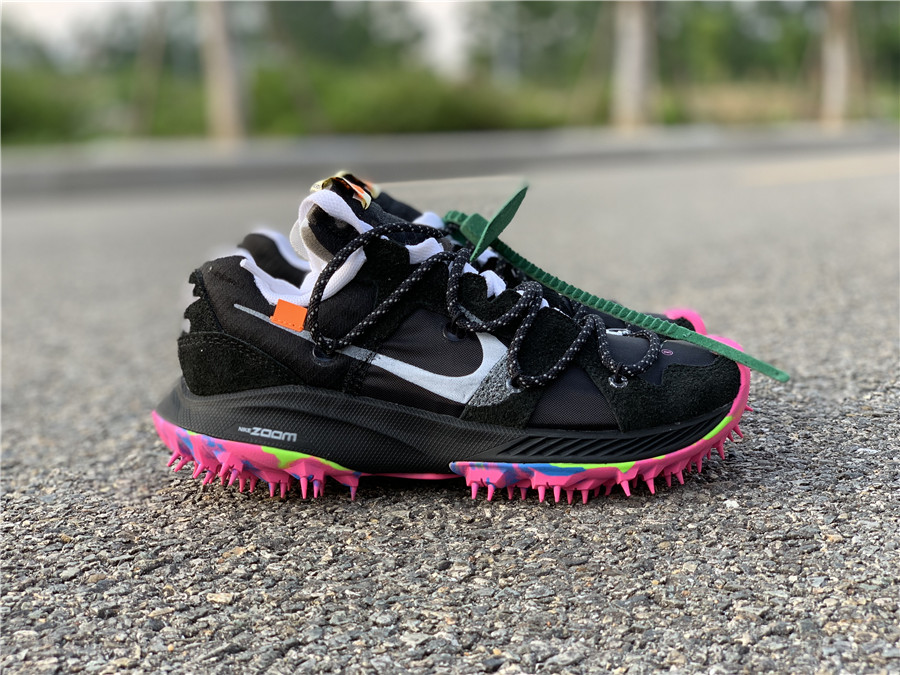 Off-White x Nike Zoom Terra Kiger 5 "Black" фото № 2