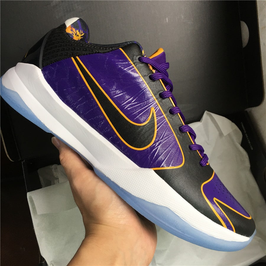 Nike Zoom Kobe 5 Protro "Lakers" фото № 2