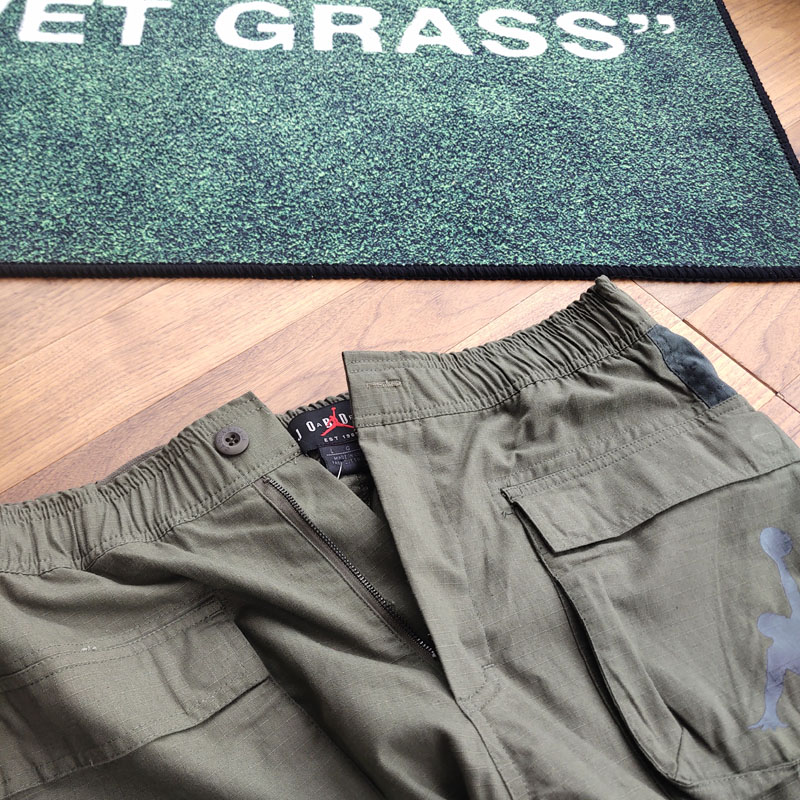 Штаны Air Jordan x Travis Scott "Green" фото № 4