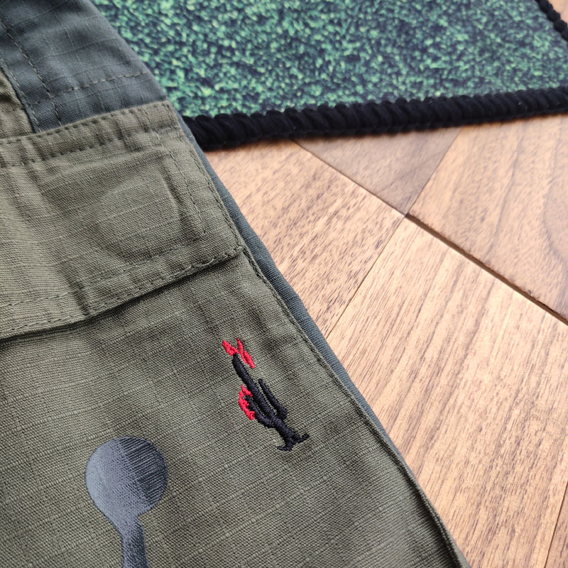 Штаны Air Jordan x Travis Scott "Green" фото № 8