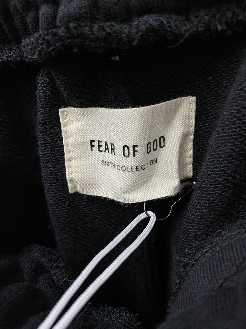 Штаны Fear Of God Core Lounge "Black" фото № 5