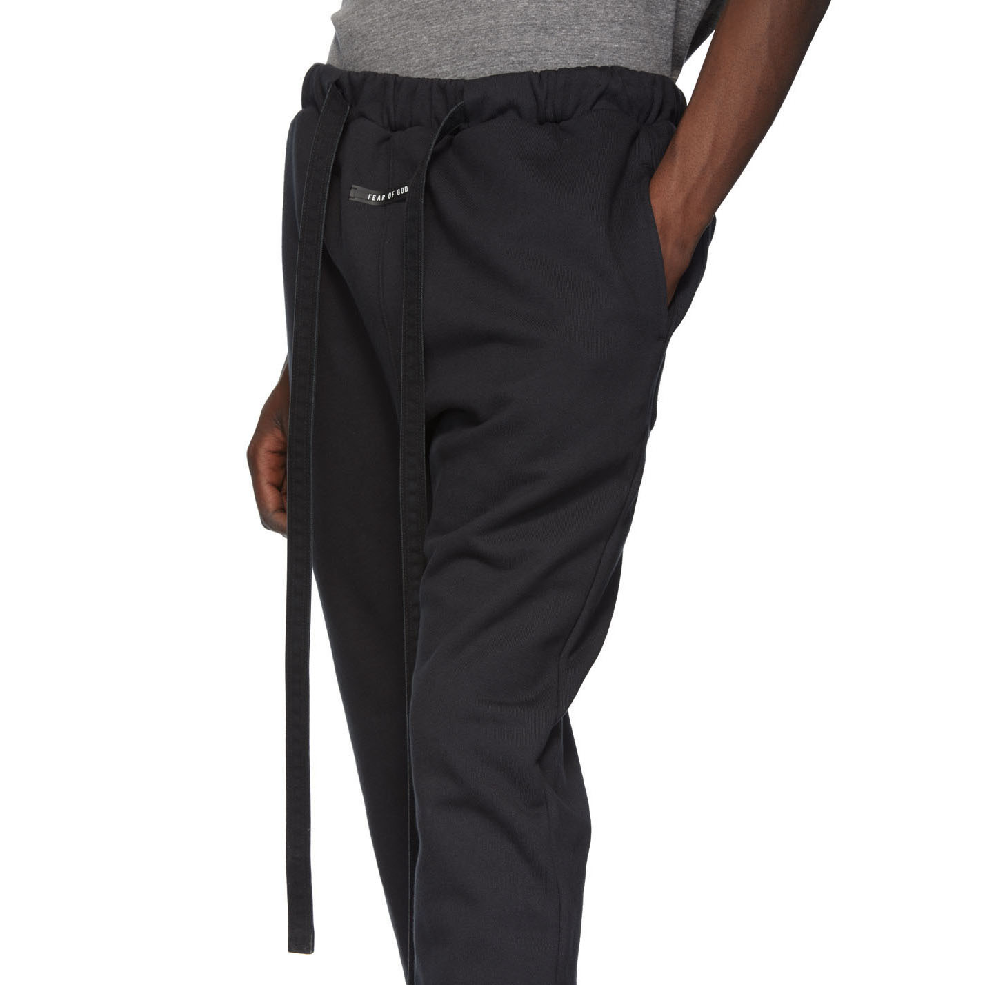 Штаны Fear Of God Core Lounge "Black" фото № 8