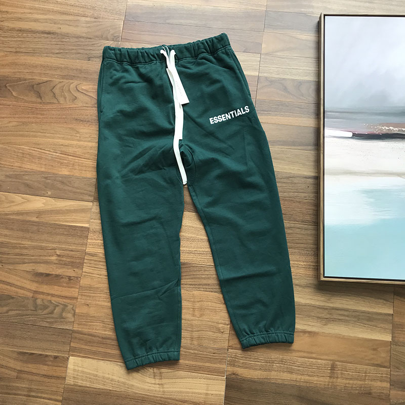 Штаны Fear Of God Essentials "Green" фото № 2