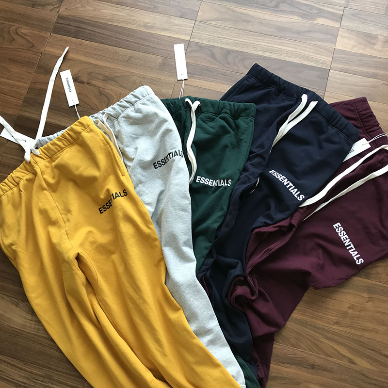 Штаны Fear Of God Essentials "Green" фото № 4