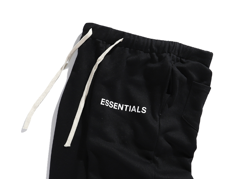 Штаны Fear of God Big White Logo "Black" фото № 8