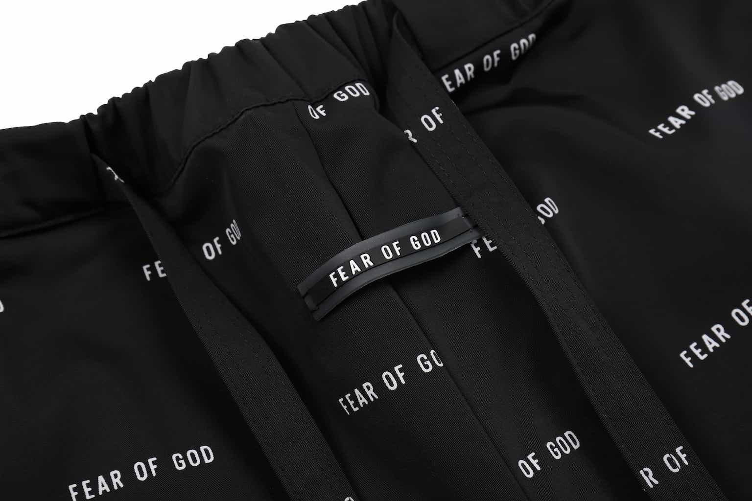 Штаны Fear of God More Small Logo "Black" фото № 9